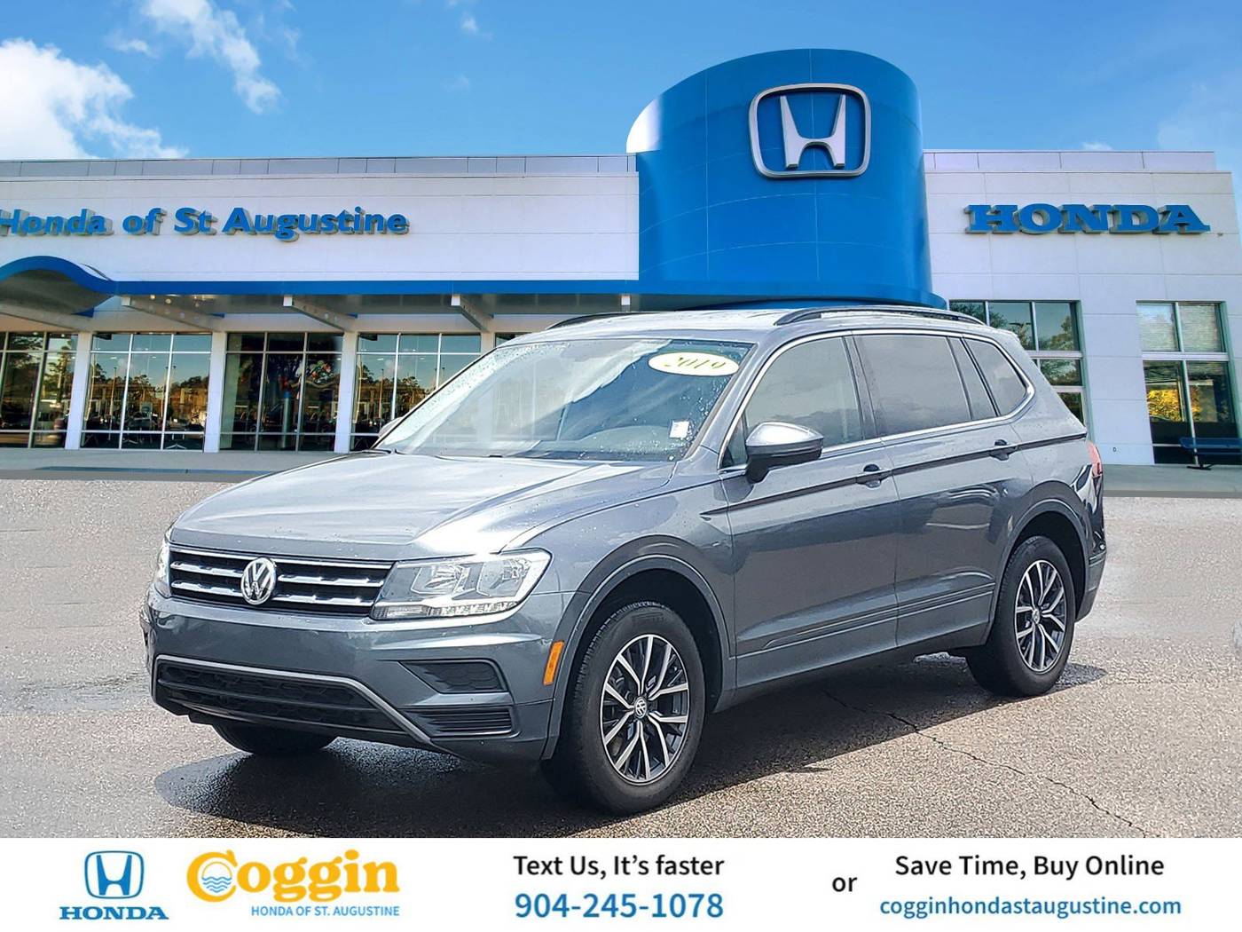 2019 Volkswagen Tiguan SE — SUV — 92,566 mi — St. Augustine, FL