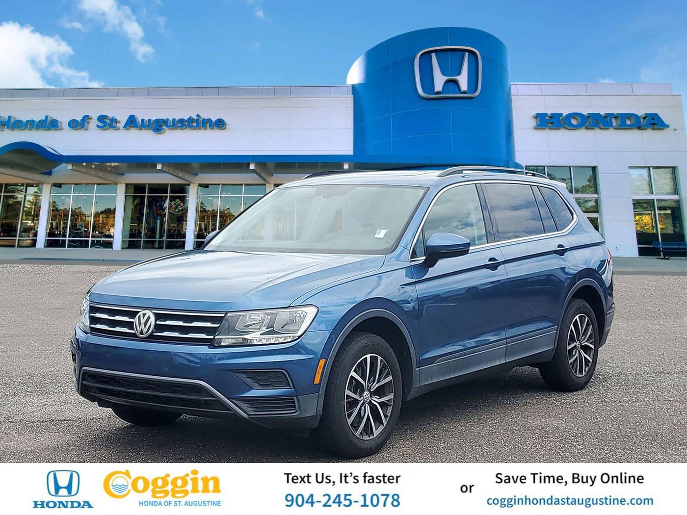 2019 Volkswagen Tiguan SE — SUV — 158,271 mi — St. Augustine, FL