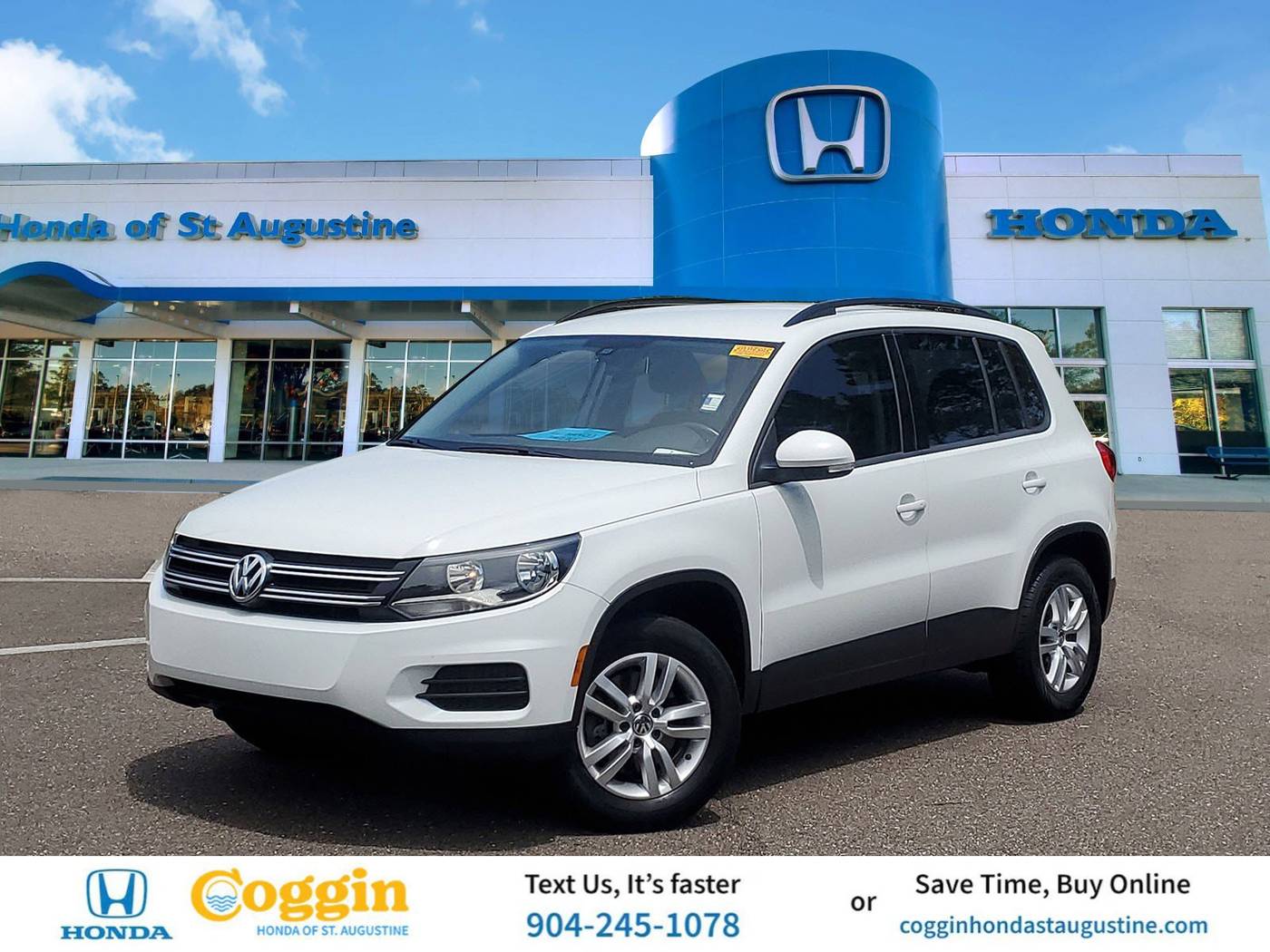 2017 Volkswagen Tiguan S — SUV — 107,756 mi — St. Augustine, FL