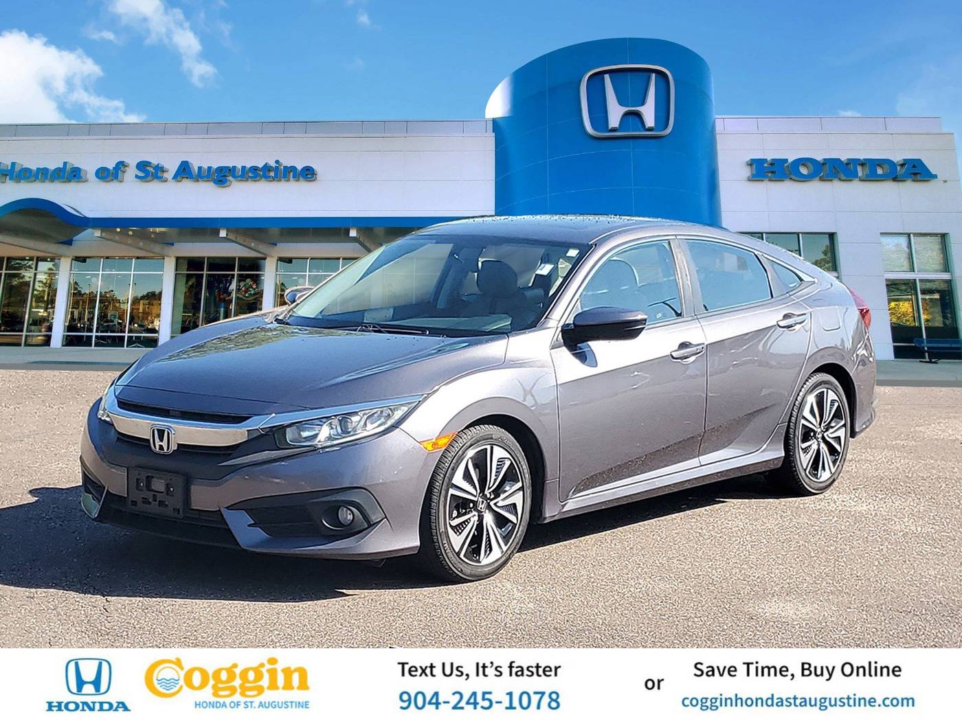 2016 Honda Civic EX-T — Sedan — 214,838 mi — St. Augustine, FL