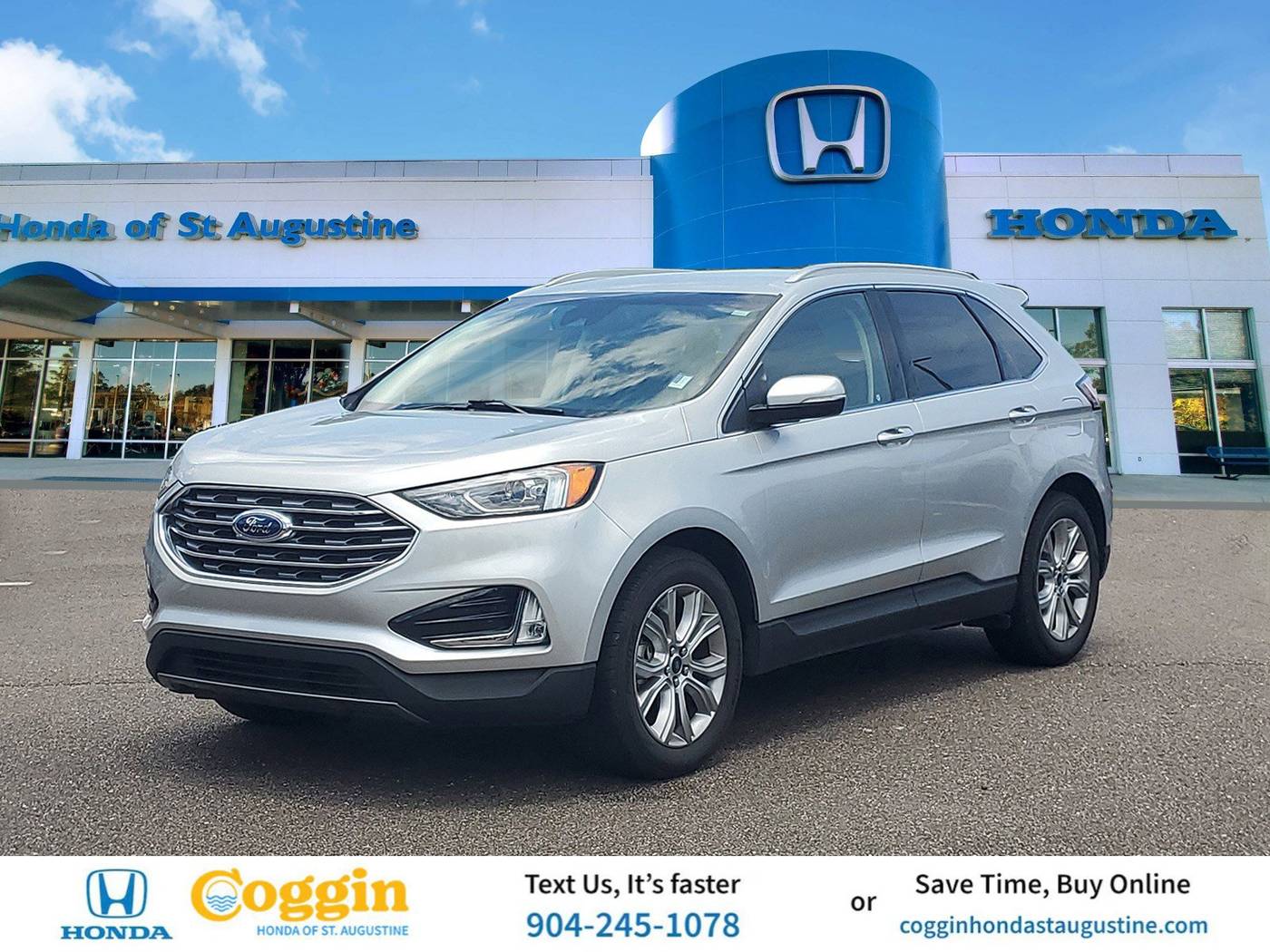 2019 Ford Edge Titanium — SUV — 76,702 mi — St. Augustine, FL
