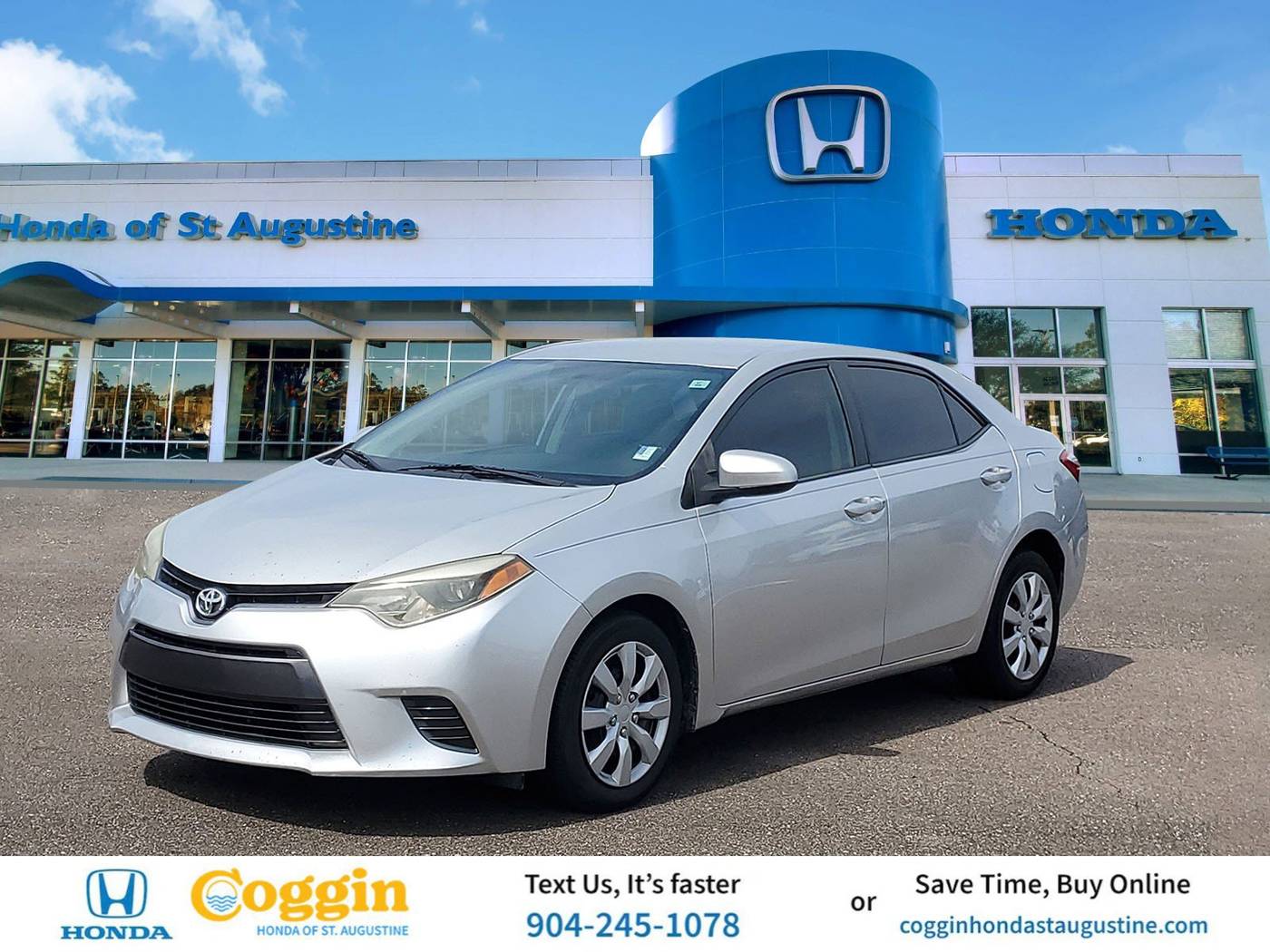 2015 Toyota Corolla L — Sedan — 119,667 mi — St. Augustine, FL