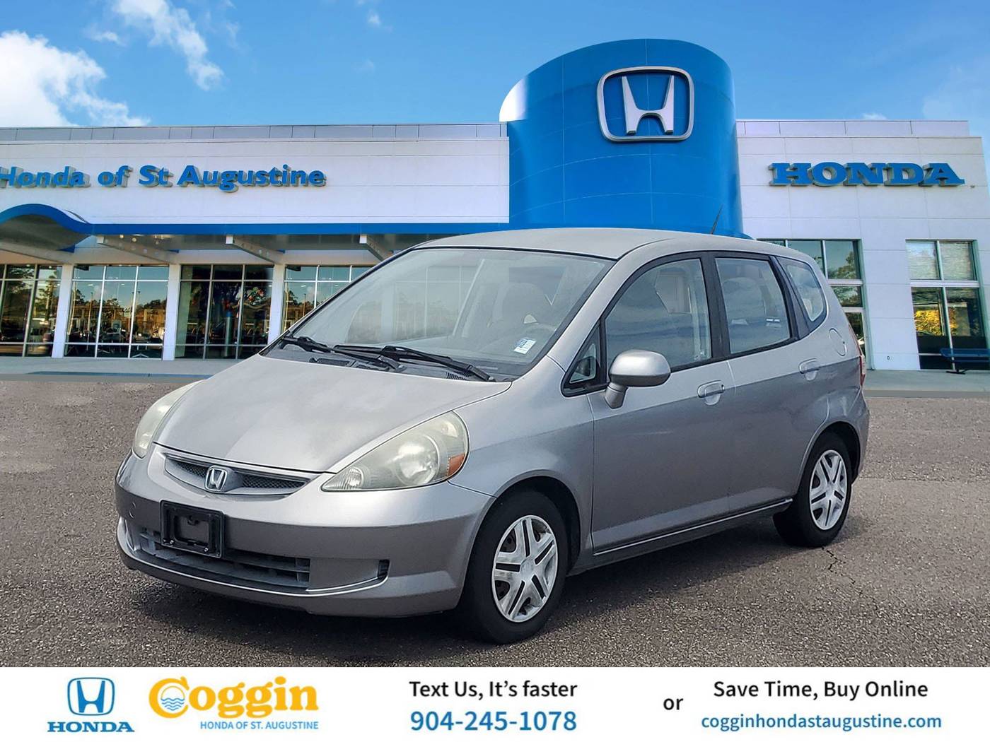 2007 Honda Fit Base — Hatchback — 90,567 mi — St. Augustine, FL