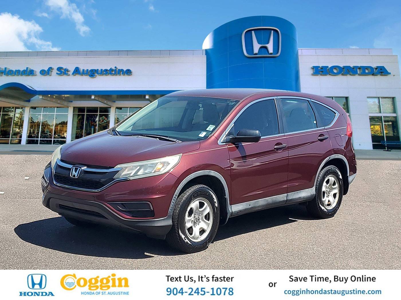 2015 Honda CR-V LX — SUV — 134,631 mi — St. Augustine, FL