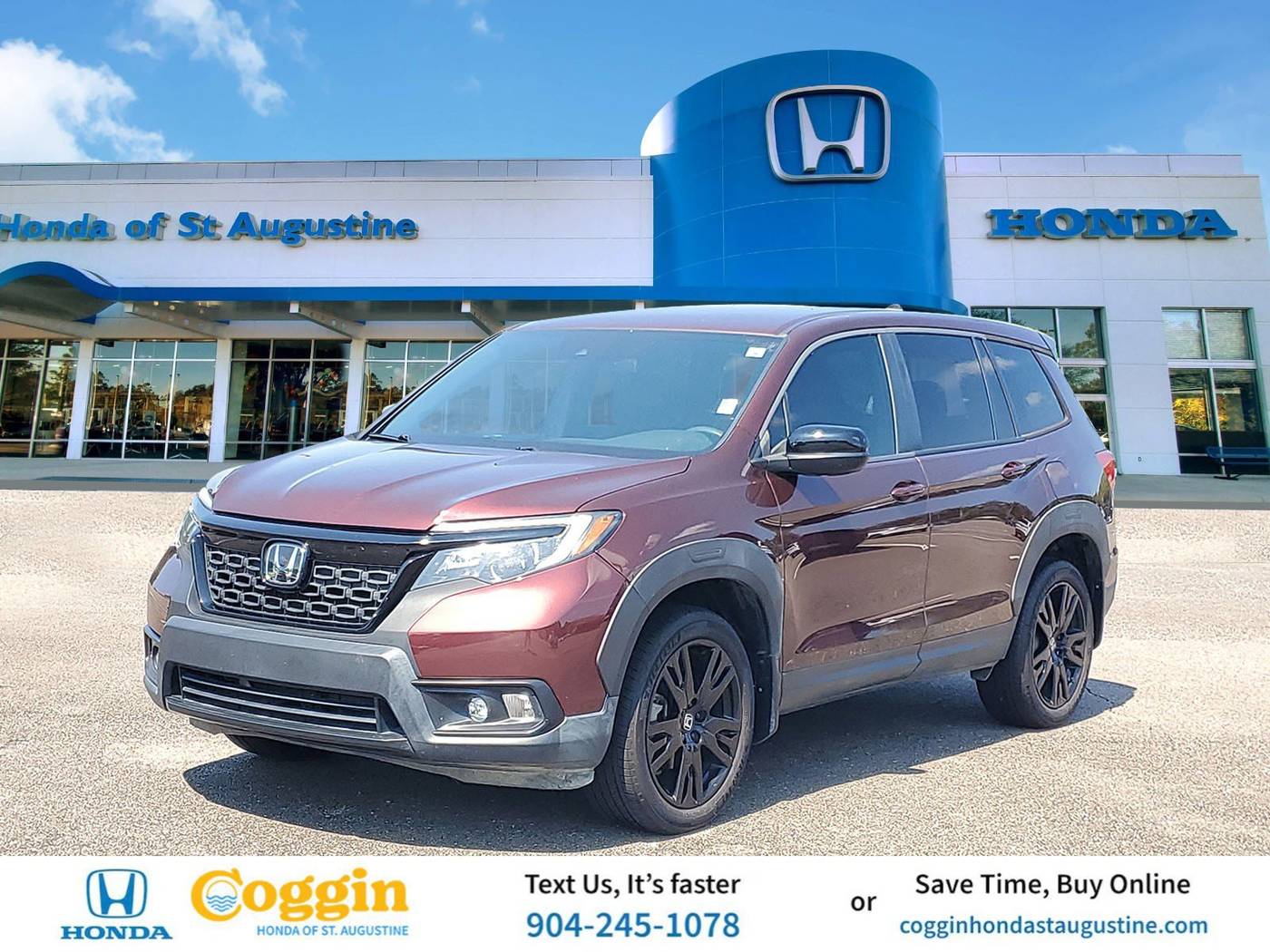 2019 Honda Passport Sport — SUV — 61,929 mi — St. Augustine, FL