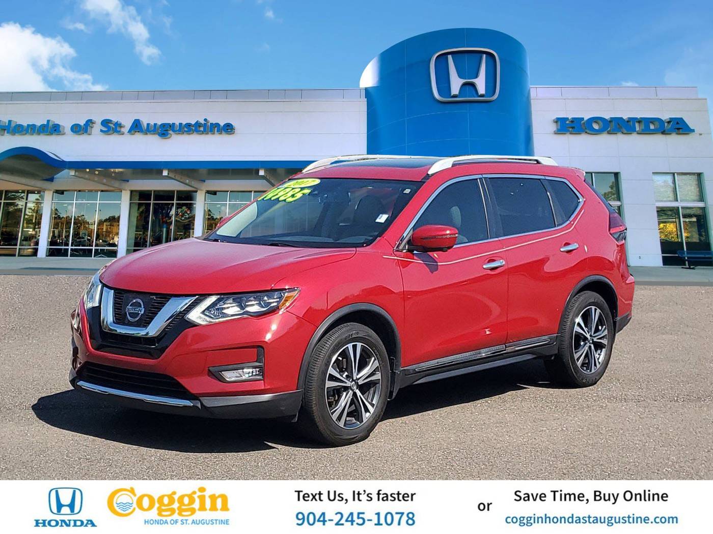 2017 Nissan Rogue SL — SUV — 76,249 mi — St. Augustine, FL