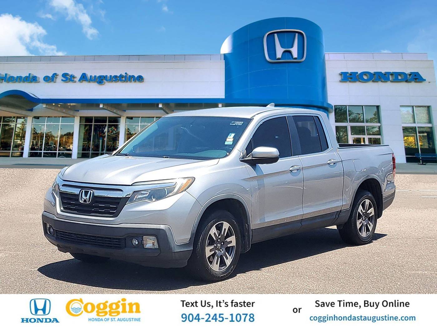 2018 Honda Ridgeline RTL — Pickup Truck — 126,442 mi — St. Augustine, FL
