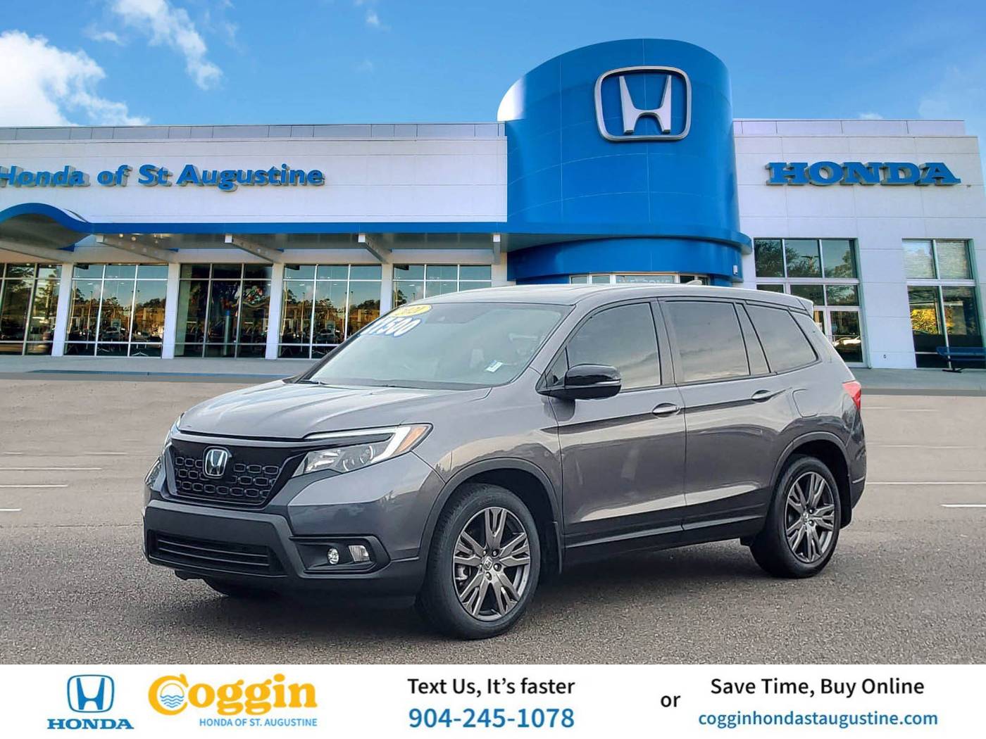 2021 Honda Passport EX-L — SUV — 33,663 mi — St. Augustine, FL