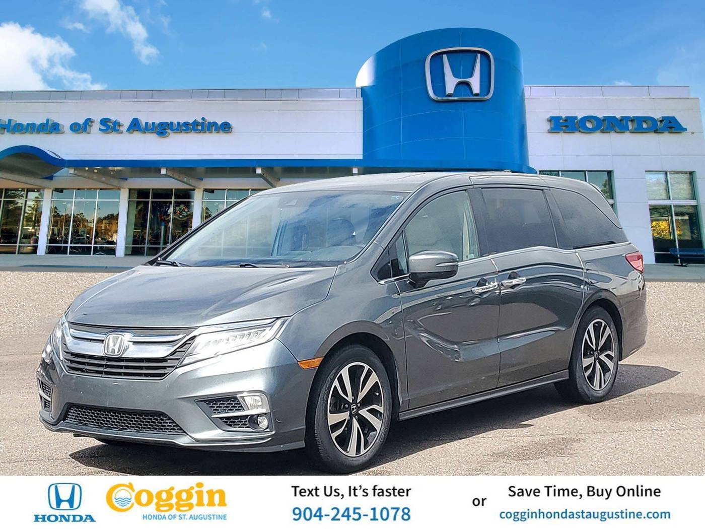 2019 Honda Odyssey Elite — Minivan — 122,079 mi — St. Augustine, FL