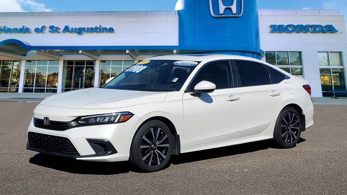 2022 Honda Civic EX — Sedan — 33,750 mi — St. Augustine, FL