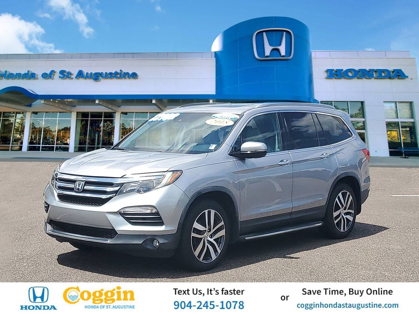 2018 Honda Pilot Touring — SUV — 96,746 mi — St. Augustine, FL