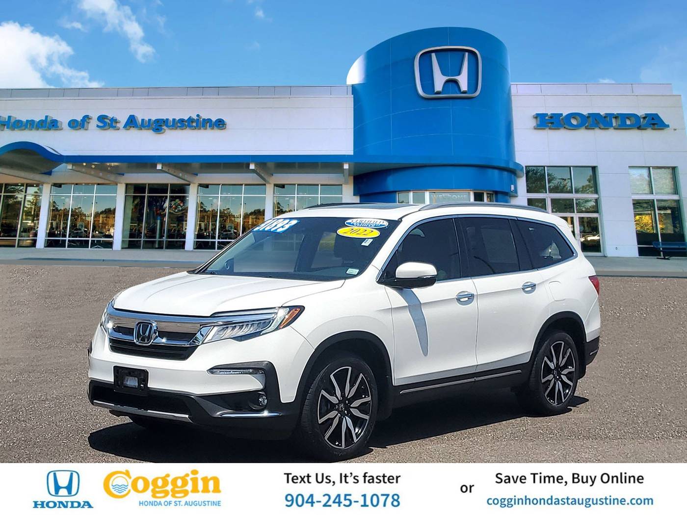 2022 Honda Pilot Touring — SUV — 71,133 mi — St. Augustine, FL