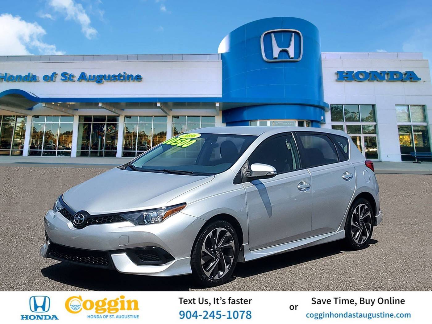 2016 Scion iM Base — Hatchback — 131,061 mi — St. Augustine, FL