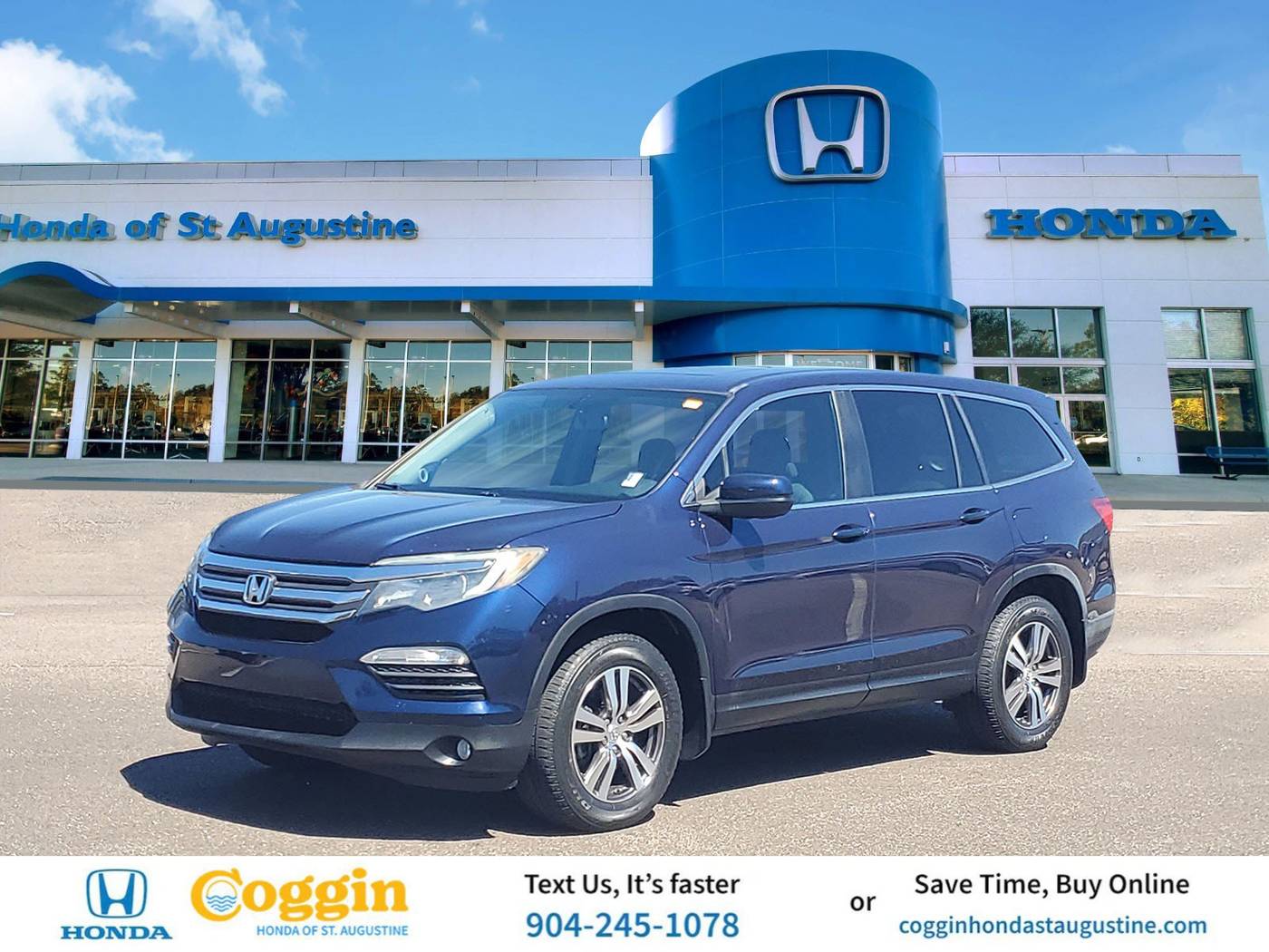 2016 Honda Pilot EX-L — SUV — 107,489 mi — St. Augustine, FL