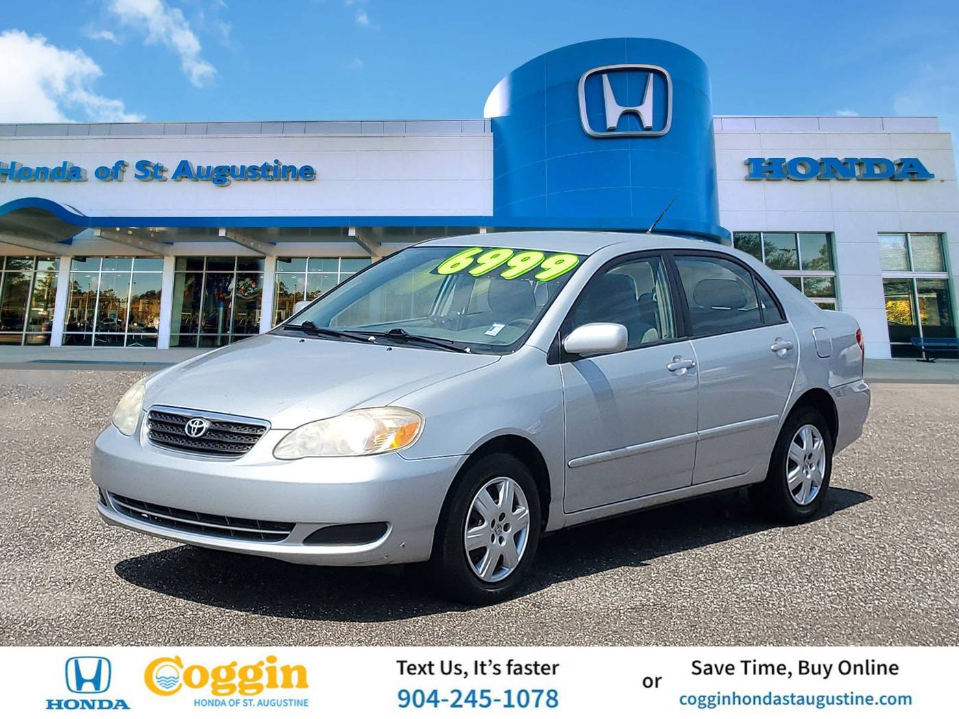 2006 Toyota Corolla CE — Sedan — 157,091 mi — St. Augustine, FL