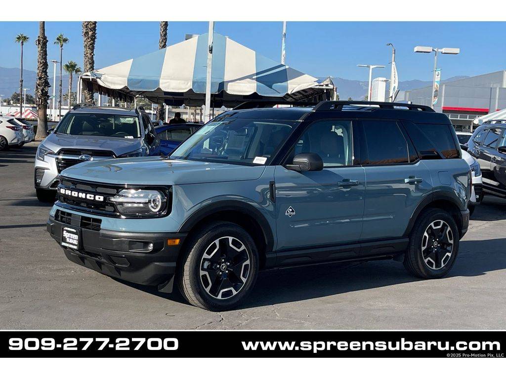 2022 Ford Bronco Sport Outer Banks — SUV — 22,433 mi — San Bernardino, CA