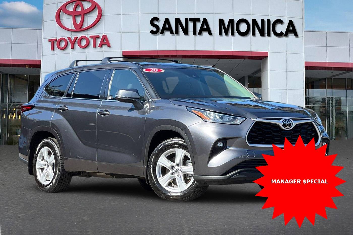 2020 Toyota Highlander LE — SUV — 55,638 mi — Santa Monica, CA
