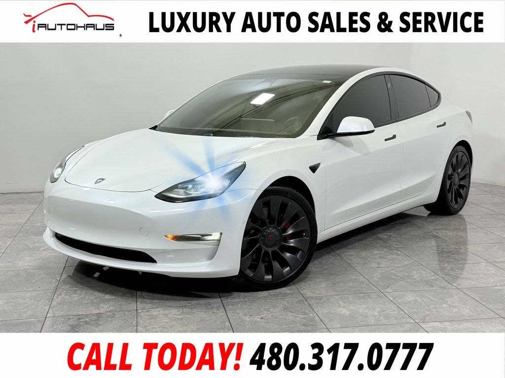 2021 Tesla Model 3 Performance — Sedan — 48,014 mi — Tempe, AZ
