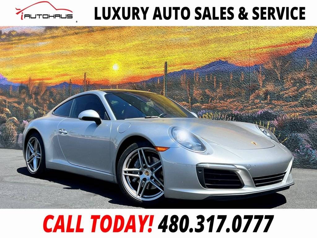 2017 Porsche 911 Carrera — Coupe — 69,501 mi — Tempe, AZ