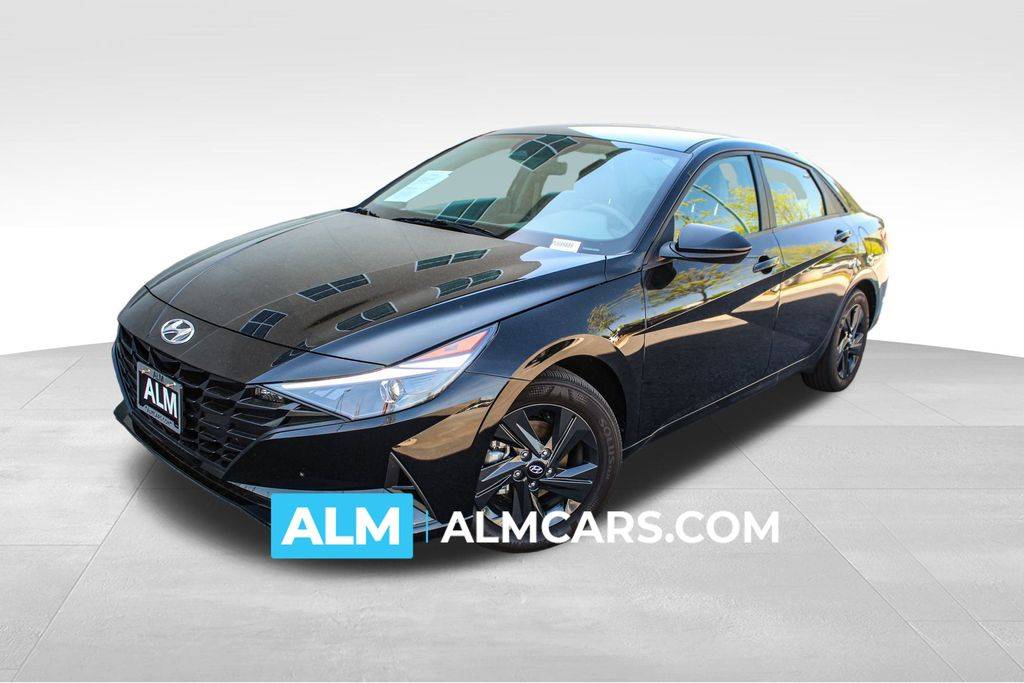 2023 Hyundai Elantra Hybrid Blue — Sedan — 25,172 mi — Buford, GA