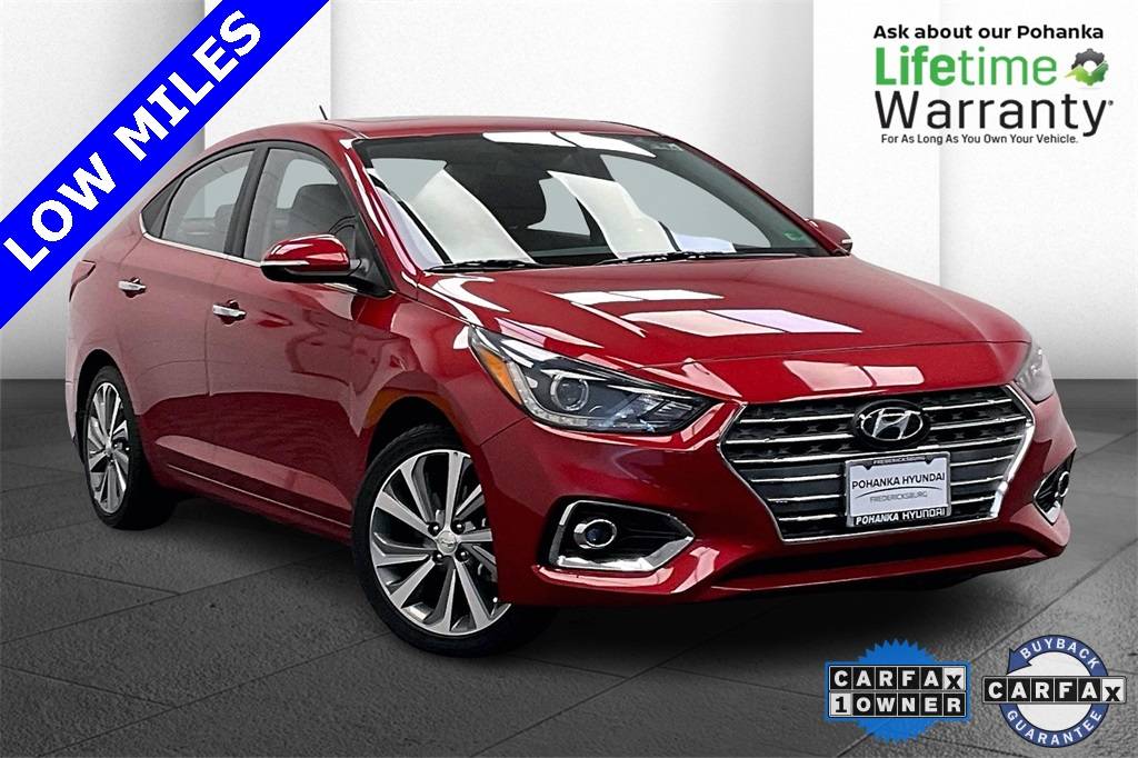 2019 Hyundai Accent Limited — Sedan — 24,665 mi — Fredericksburg, VA