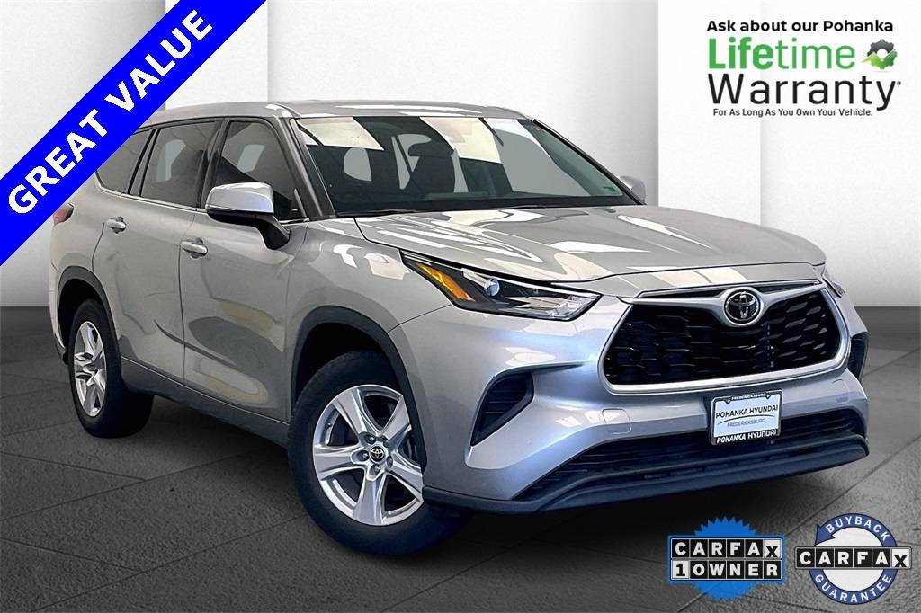 2022 Toyota Highlander L — SUV — 43,955 mi — Fredericksburg, VA