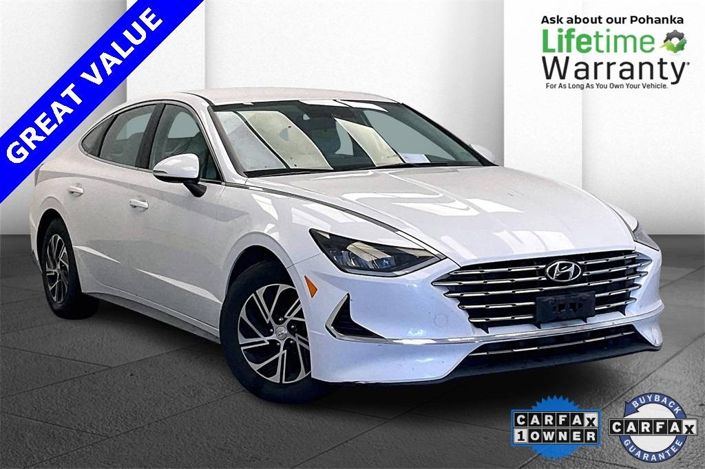 2021 Hyundai Sonata Hybrid Blue — Sedan — 90,753 mi — Fredericksburg, VA