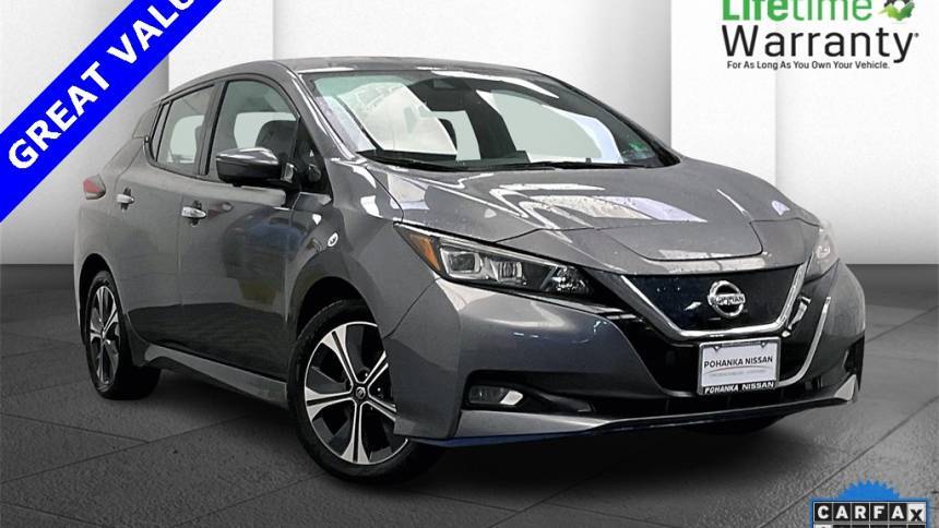 2020 Nissan LEAF SL PLUS — Hatchback — 93,051 mi — Fredericksburg, VA