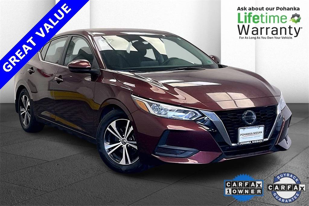 2020 Nissan Sentra SV — Sedan — 51,702 mi — Fredericksburg, VA
