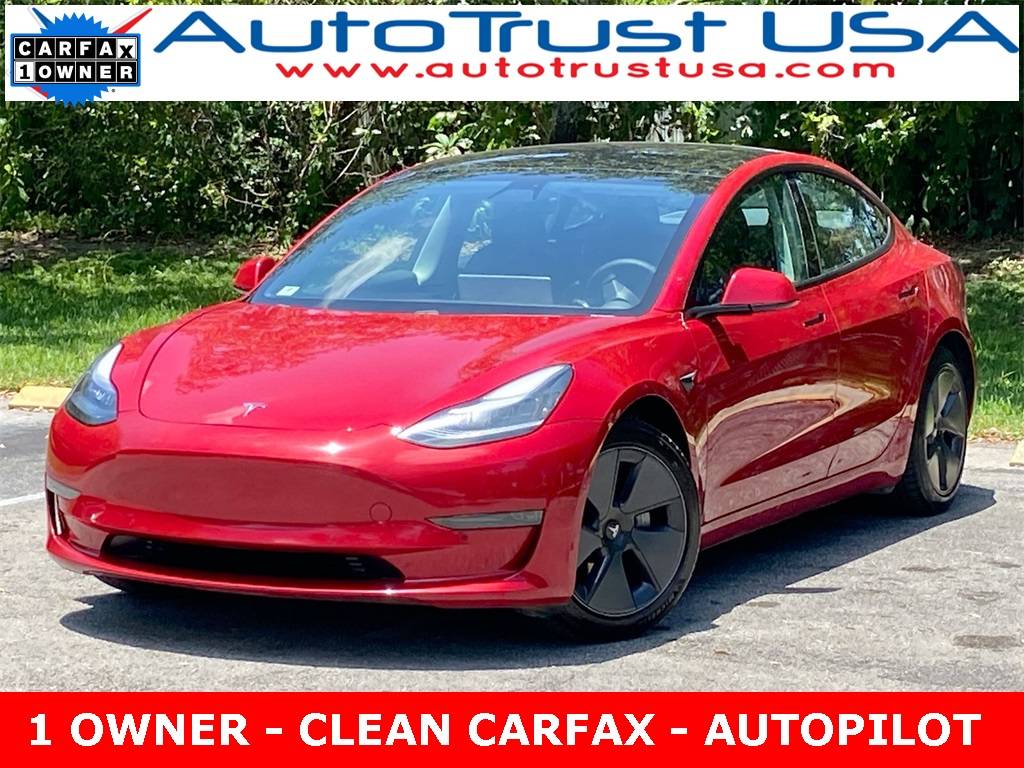 2021 Tesla Model 3 Standard Range Plus — Sedan — 44,703 mi — Miramar, FL