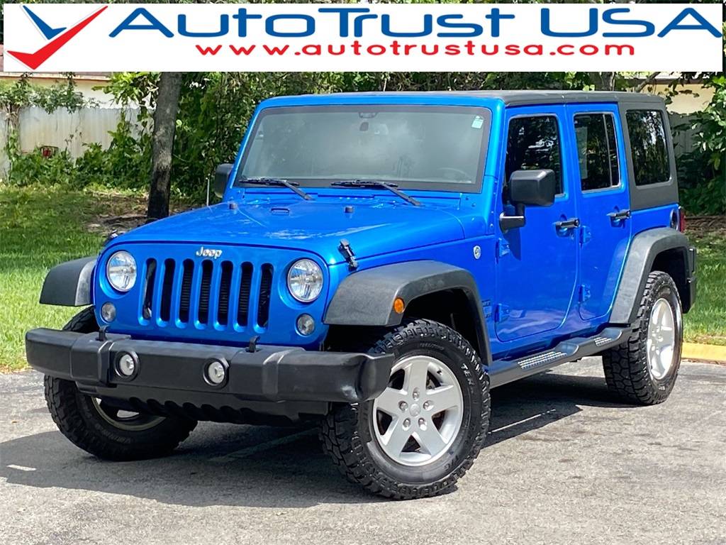 2016 Jeep Wrangler Sport — SUV — 70,694 mi — Miramar, FL