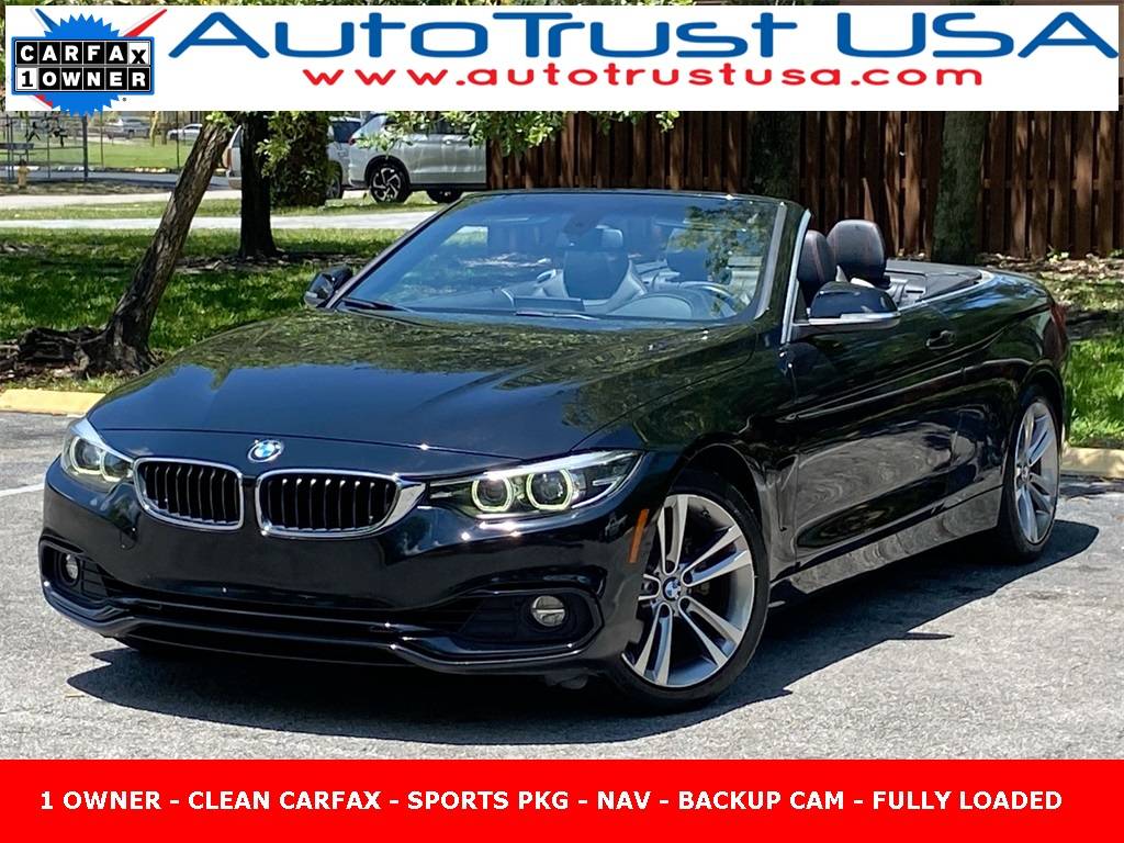 2019 BMW 4 Series 430i — Convertible — 63,317 mi — Miramar, FL