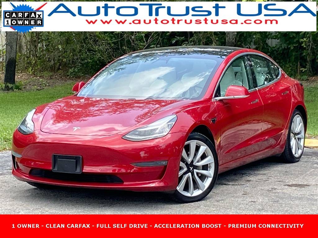 2020 Tesla Model 3 Long Range — Sedan — 63,914 mi — Miramar, FL