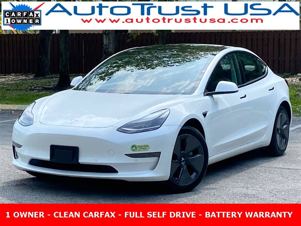 2021 Tesla Model 3 Standard Range Plus — Sedan — 39,081 mi — Miramar, FL