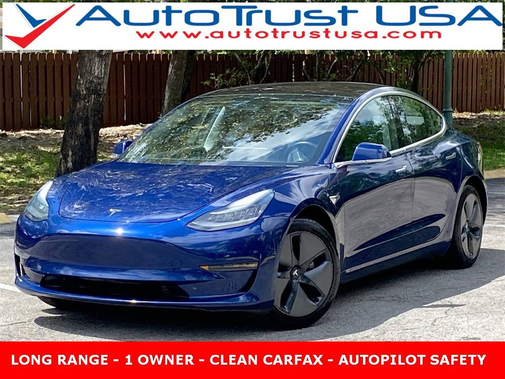 2018 Tesla Model 3 Long Range — Sedan — 50,278 mi — Miramar, FL