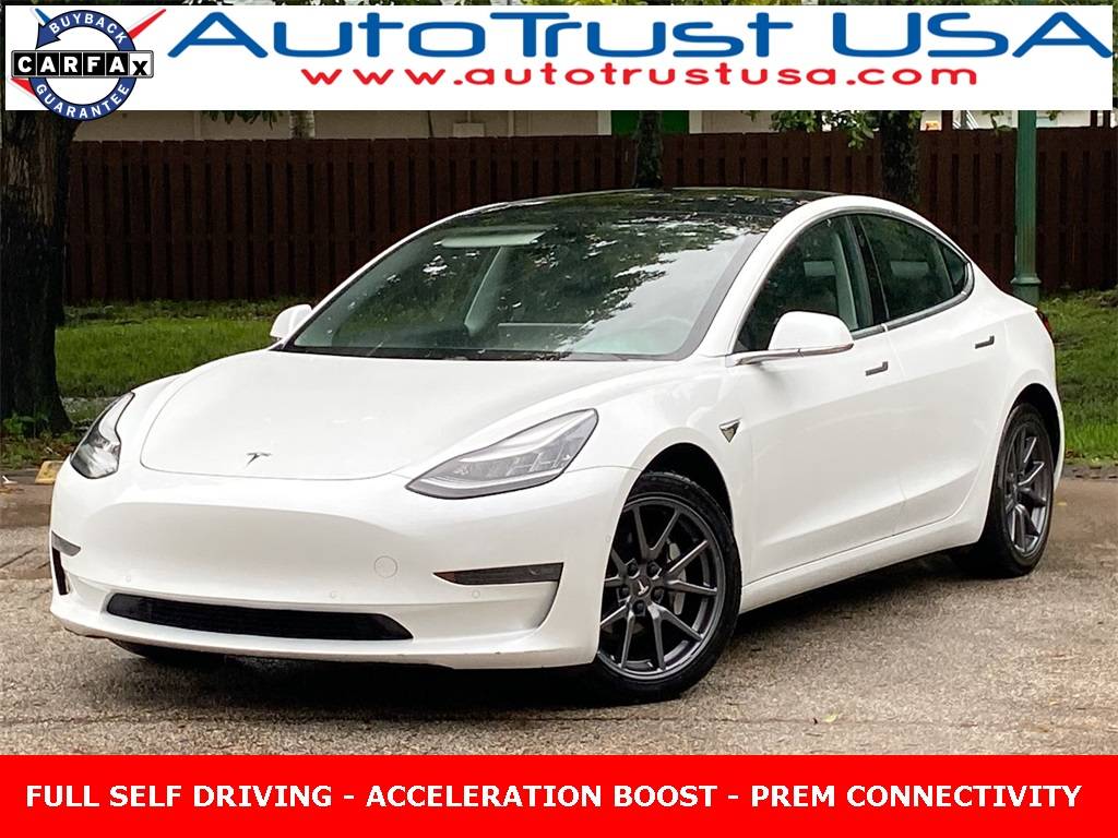 2020 Tesla Model 3 Long Range — Sedan — 75,162 mi — Miramar, FL