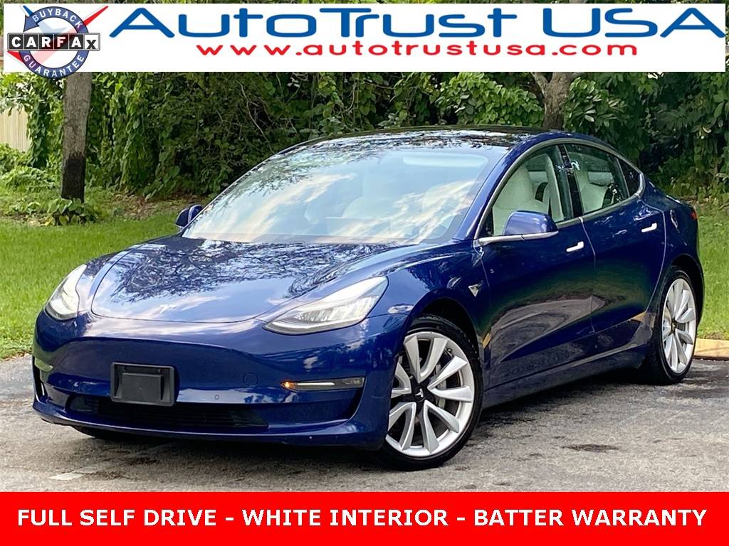 2018 Tesla Model 3 Mid Range — Sedan — 48,221 mi — Miramar, FL