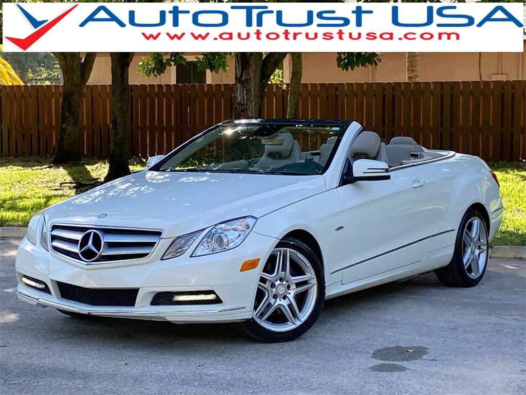 2012 Mercedes-Benz E-Class E 350 — Convertible — 105,707 mi — Miramar, FL
