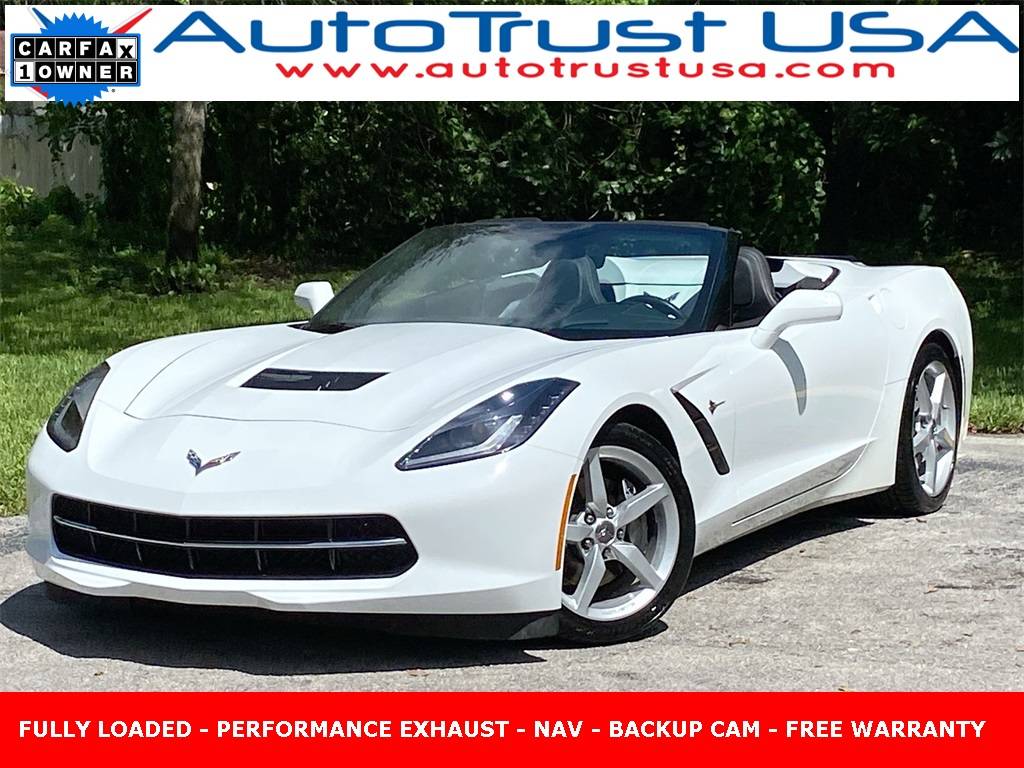 2014 Chevrolet Corvette 2LT — Convertible — 27,921 mi — Miramar, FL