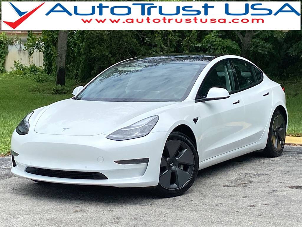 2021 Tesla Model 3 Standard Range Plus — Sedan — 50,163 mi — Miramar, FL