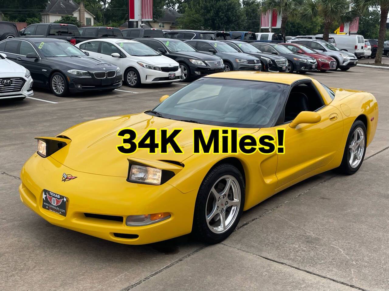 2000 Chevrolet Corvette Base — Coupe — 34,712 mi — Houston, TX
