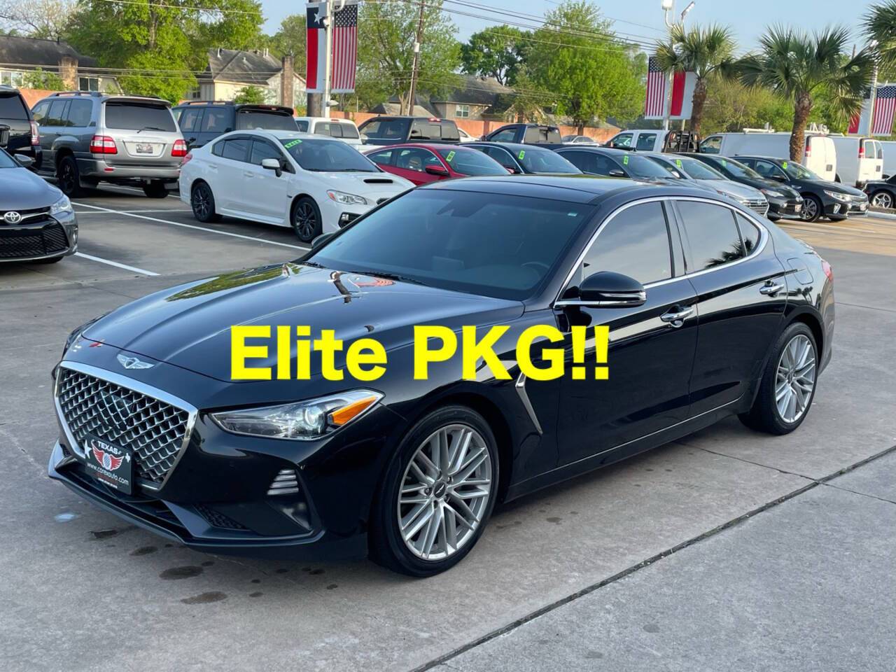 2021 Genesis G70 2.0T — Sedan — 61,886 mi — Houston, TX