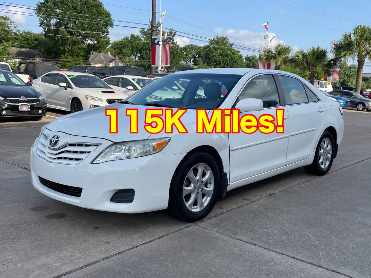 2011 Toyota Camry LE — Sedan — 115,487 mi — Houston, TX