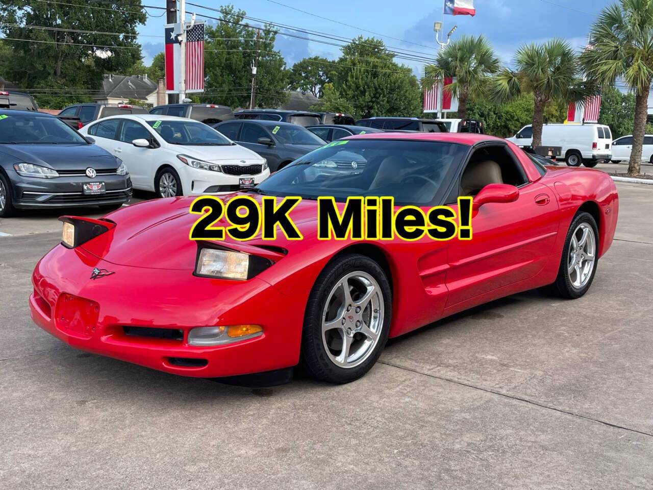 2001 Chevrolet Corvette Base — Coupe — 29,087 mi — Houston, TX