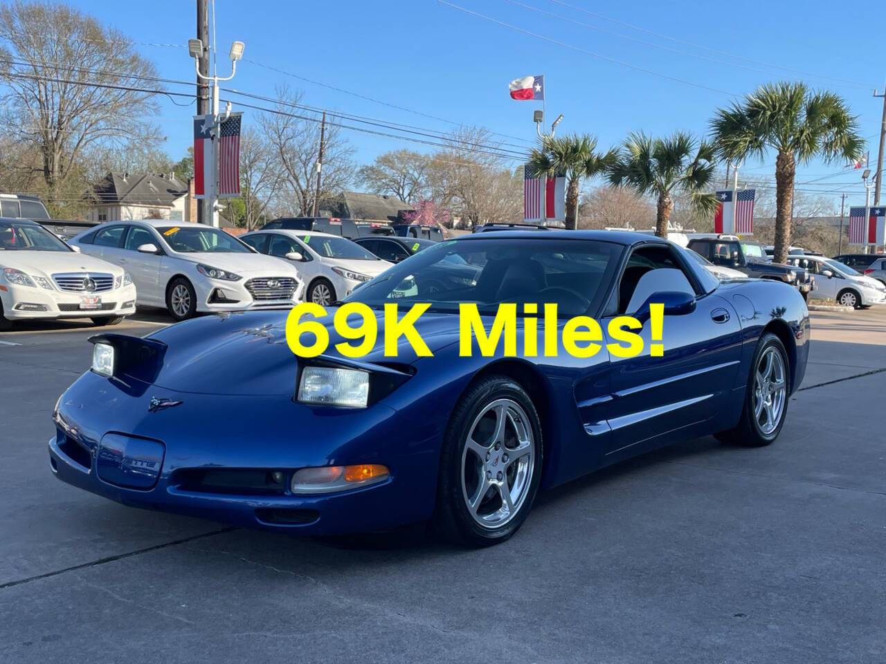 2002 Chevrolet Corvette Base — Coupe — 69,796 mi — Houston, TX