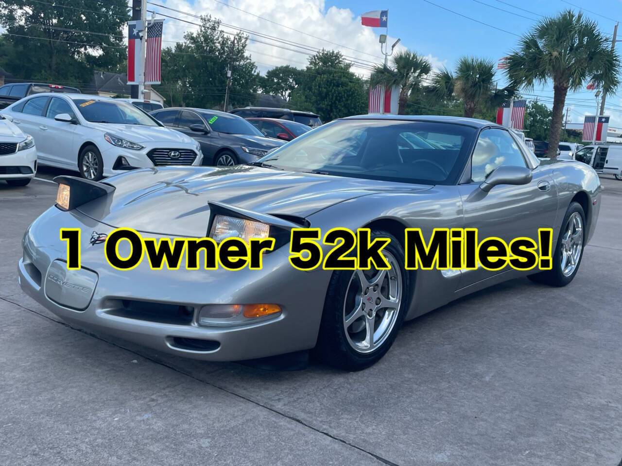 2002 Chevrolet Corvette Base — Coupe — 52,696 mi — Houston, TX