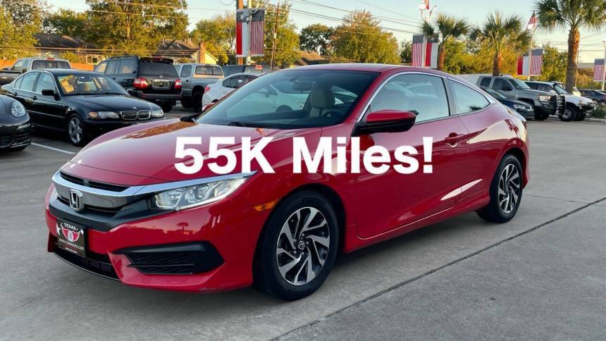 2017 Honda Civic LX-P — Coupe — 55,592 mi — Houston, TX