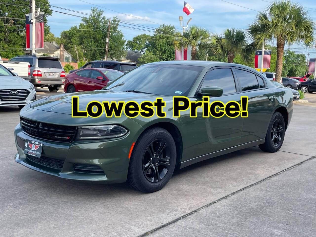 2019 Dodge Charger SXT — Sedan — 93,597 mi — Houston, TX