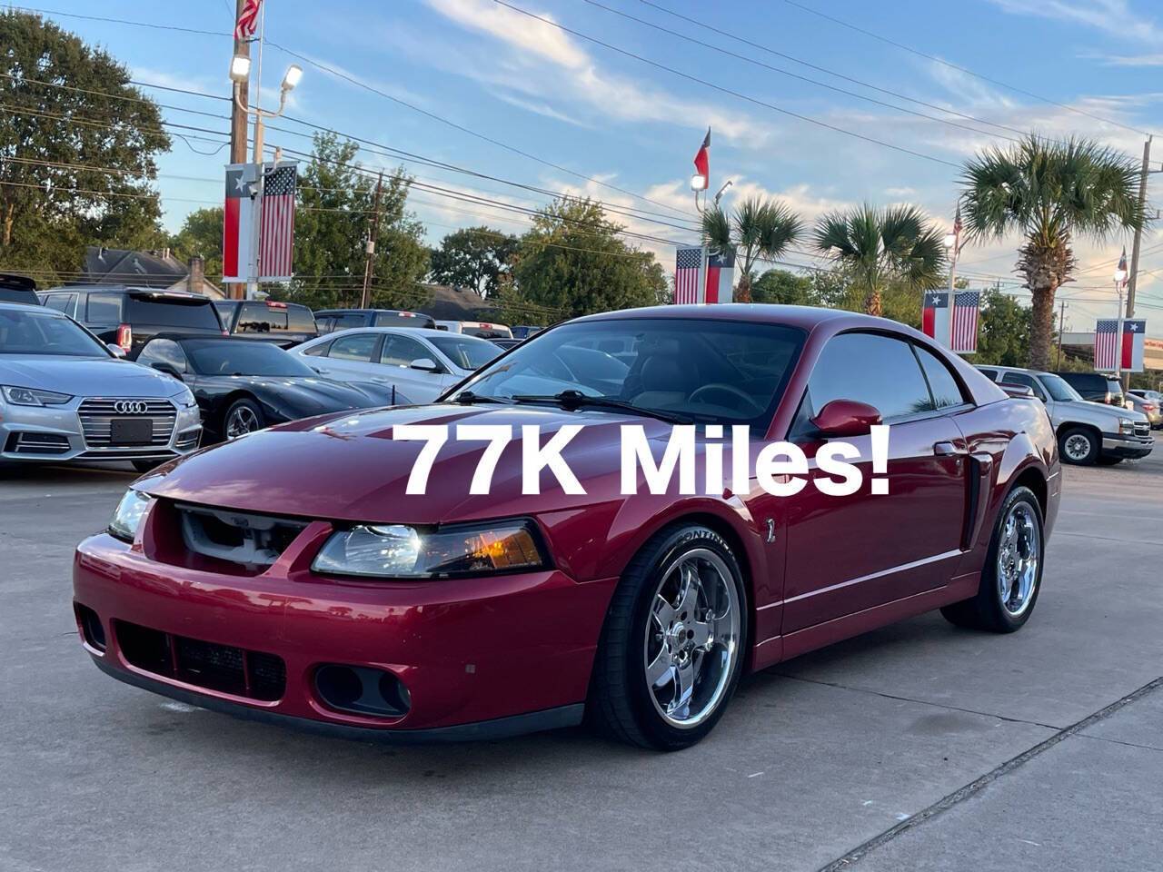 2003 Ford Mustang SVT Cobra — Coupe — 77,228 mi — Houston, TX