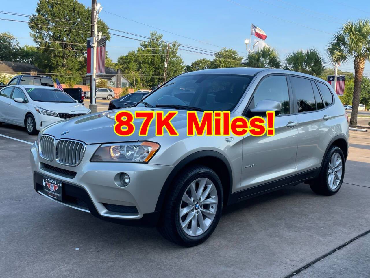 2013 BMW X3 28i — SUV — 87,677 mi — Houston, TX